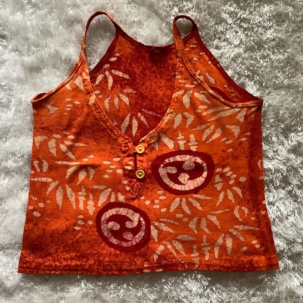 1960’s Vintage tie dye crop top